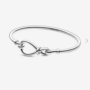 Pandora Infinity Knot Bangle Bracelet